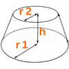 us calculator Conical Frustum Volume Calculator